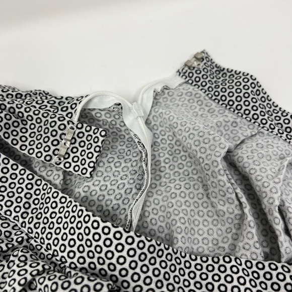 Max Studio White London Cotton Pleated Skirt - Picture 10 of 11